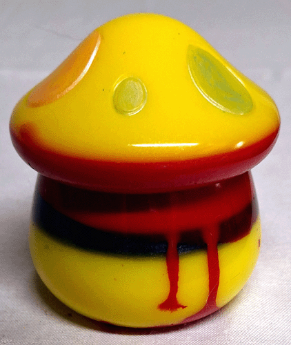 Mushroom Stash Jar in Primary Colors New